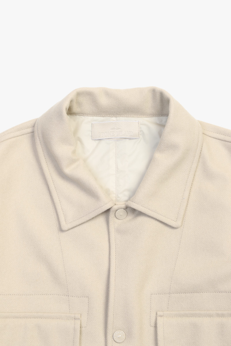 120f4 ghost overshirt v0090 Beige