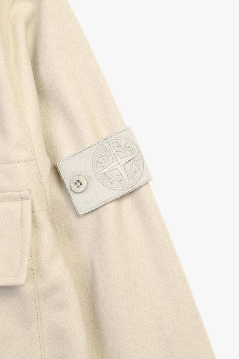 120f4 ghost overshirt v0090 Beige