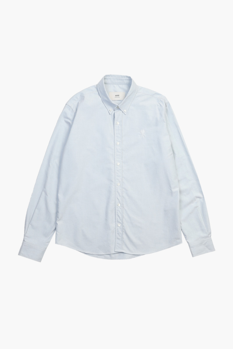 Classic fit tonal shirt Antique clay