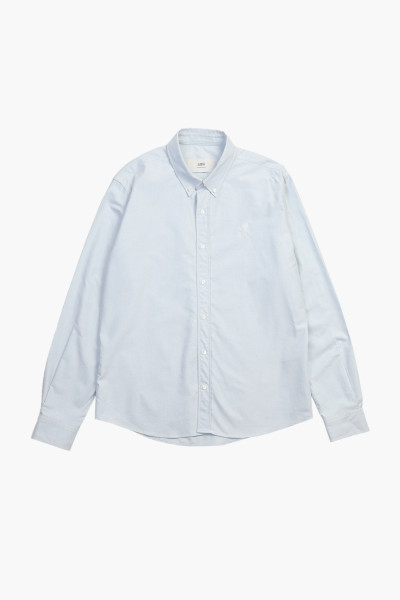 Ami Classic fit tonal shirt Antique clay - GRADUATE STORE