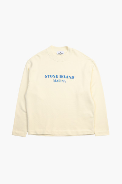 Stone island 631x5 marina crewneck v0035 Burro - GRADUATE STORE