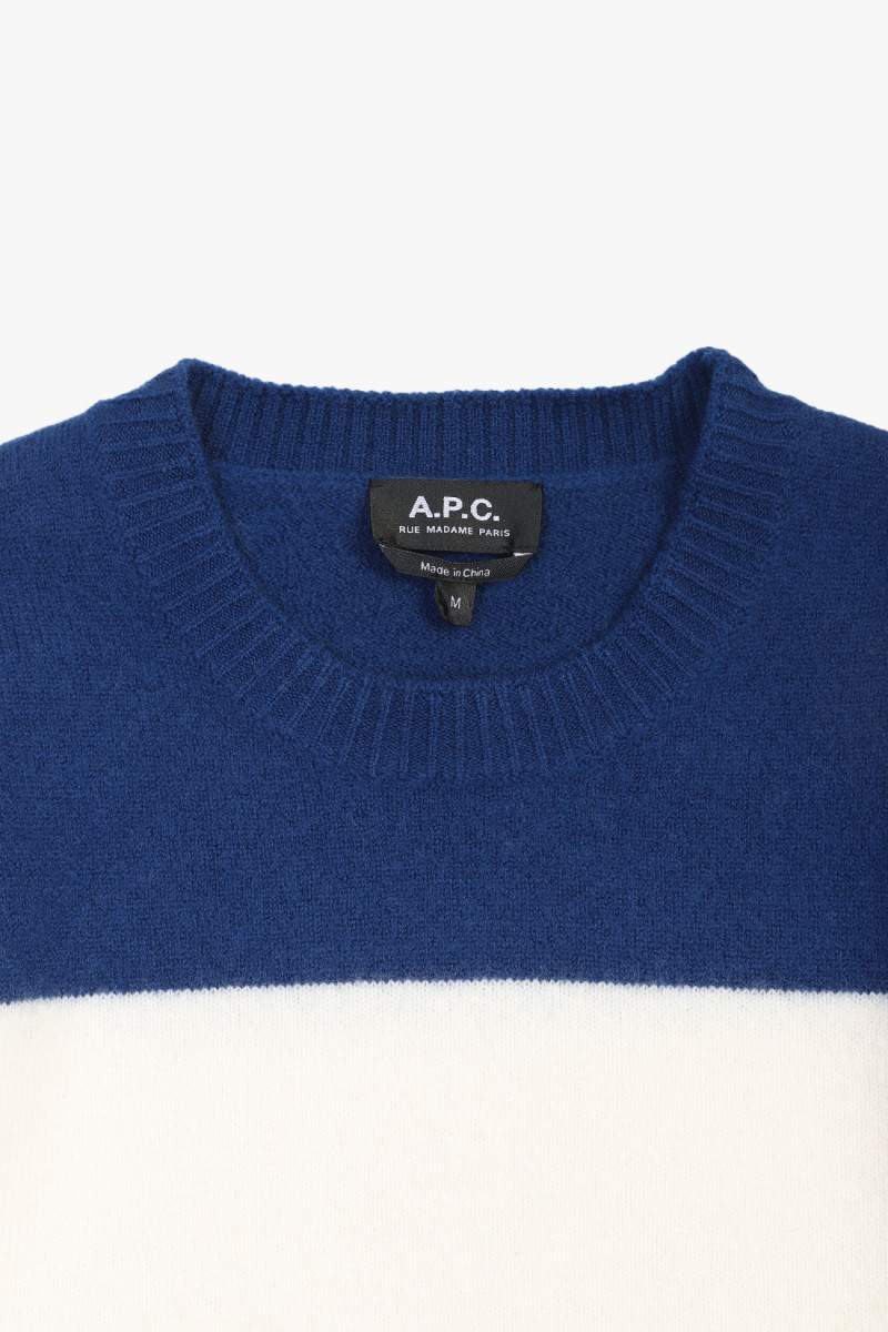 Pull edwardo Dark blue/white