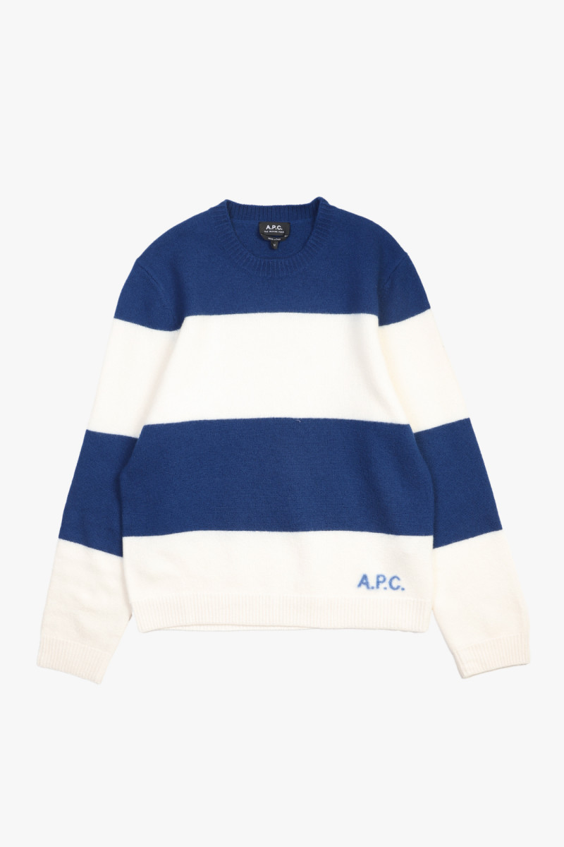 Pull edwardo Dark blue/white