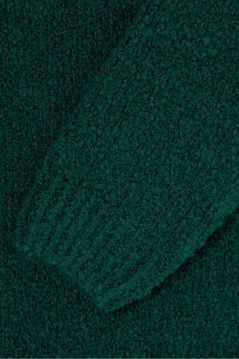 Dun textured sweater Pineneedle