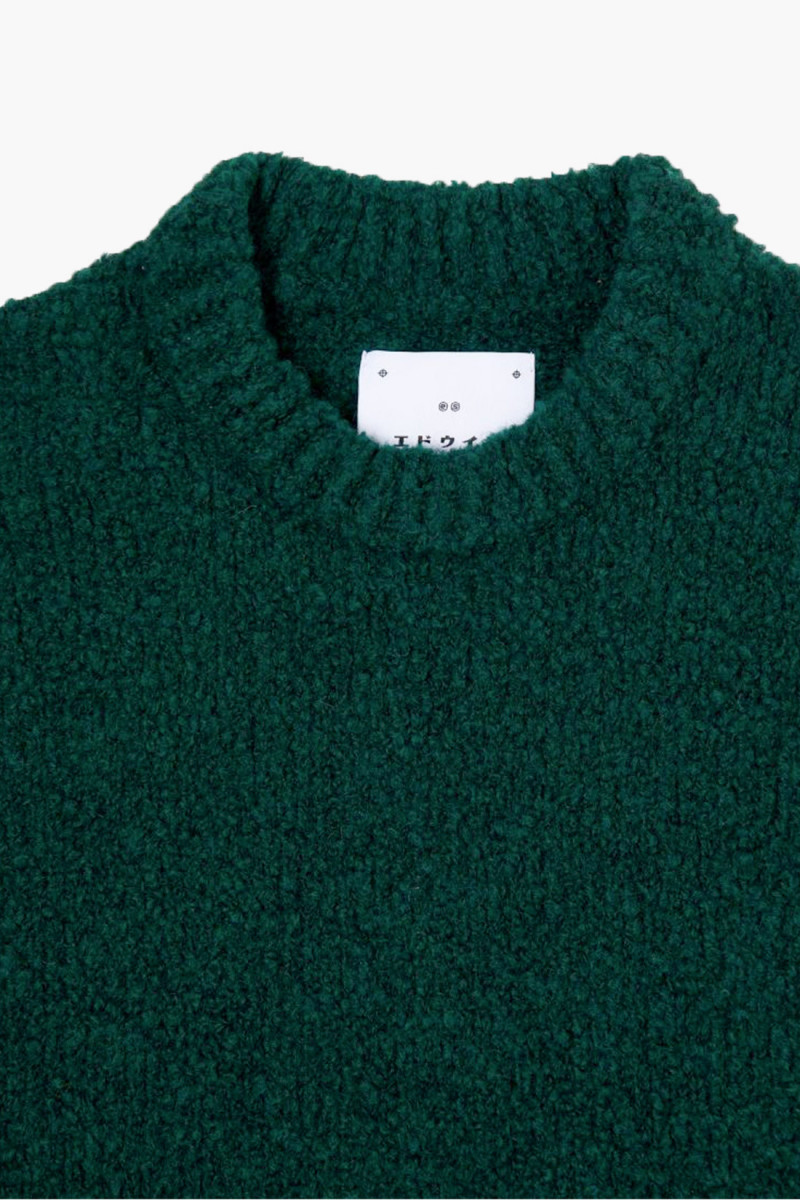 Dun textured sweater Pineneedle