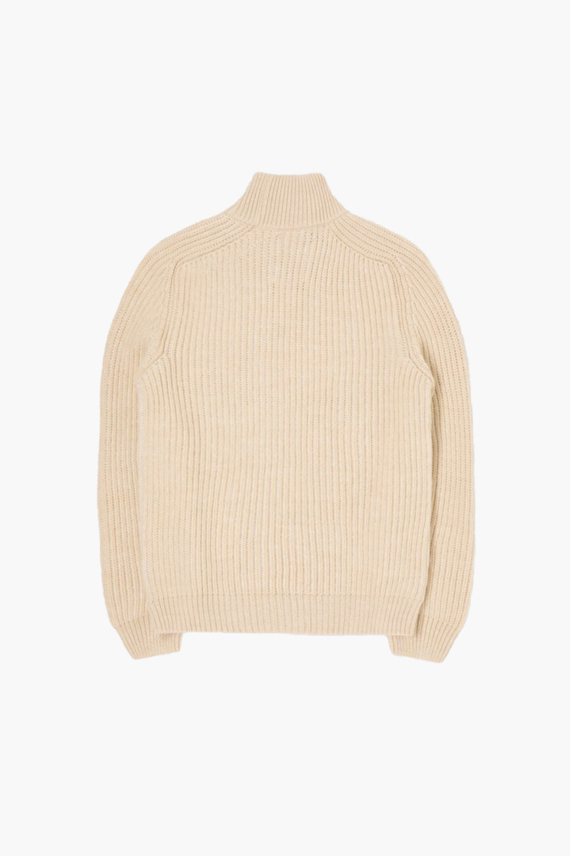 Roni high collar sweater Beige