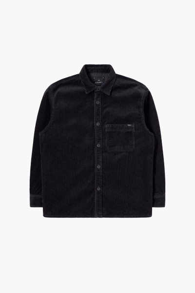 Ander shirt ls corduroy Black