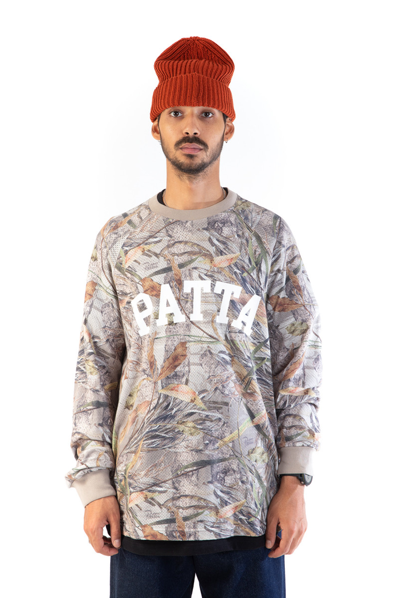 Patta nature print ls mesh Nature print