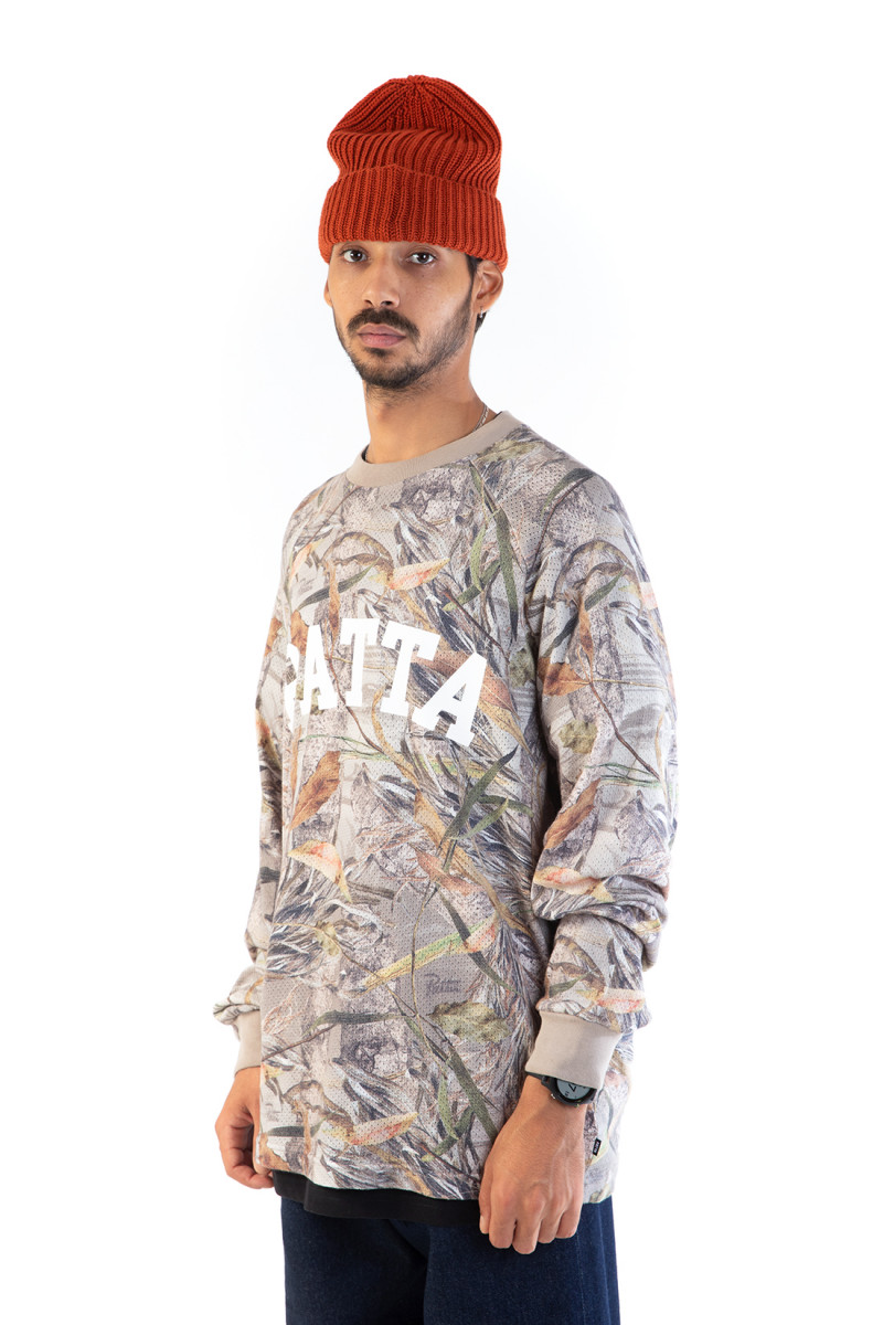 Patta nature print ls mesh Nature print