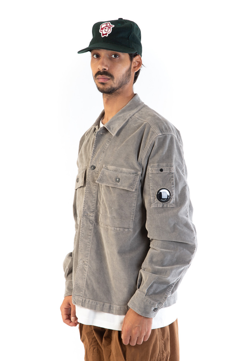 Utility overshirt corduroy Walnut