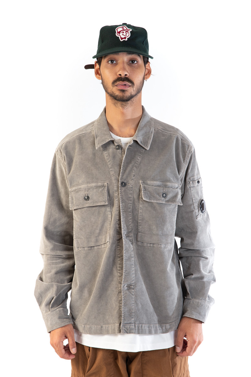 Utility overshirt corduroy Walnut