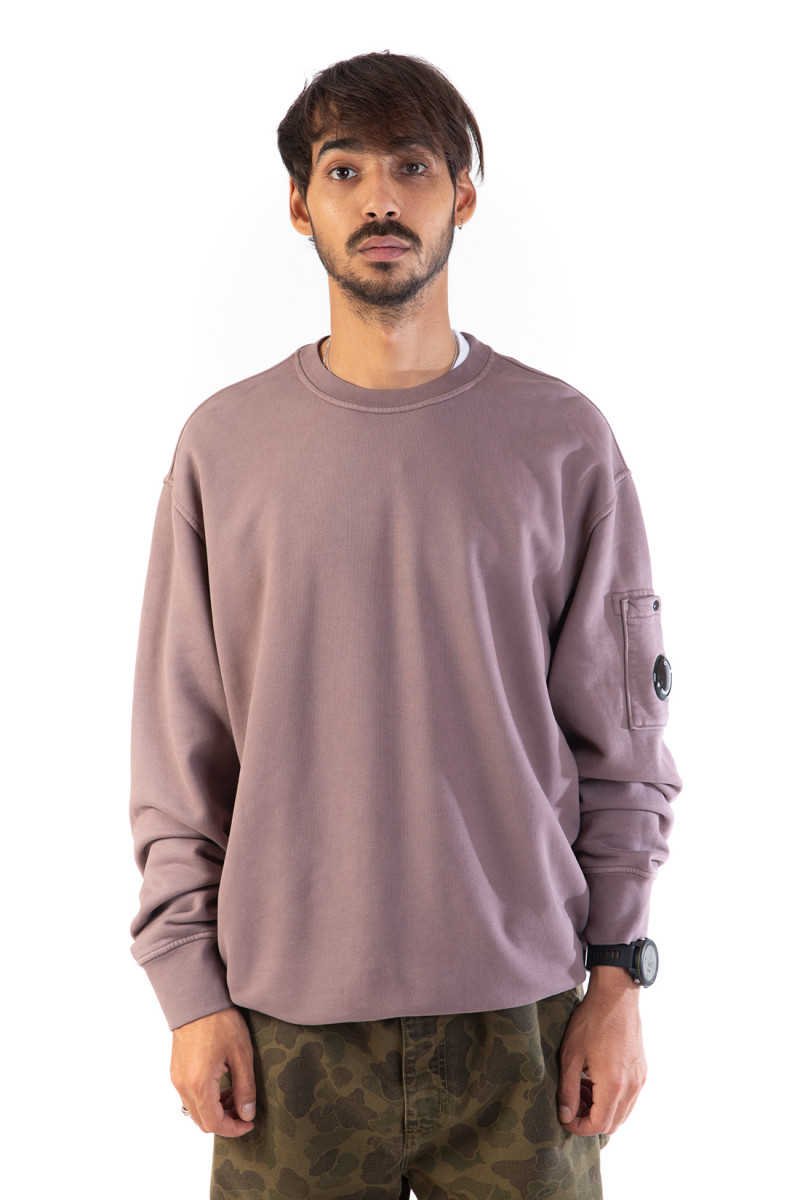 Emerized diagonal sweater Purple dove