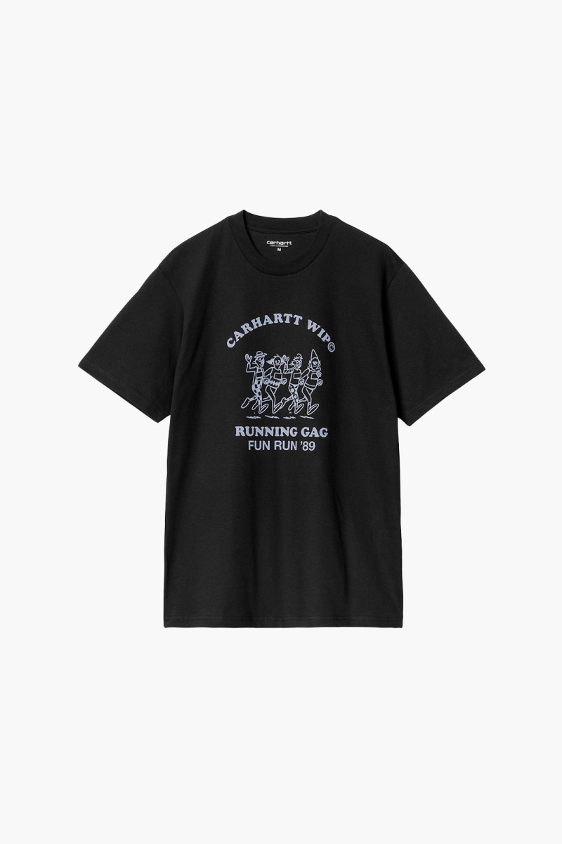 S/s fun run tee Black