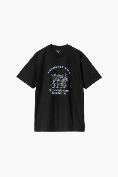 Carhartt wip S/s fun run tee Black - GRADUATE STORE