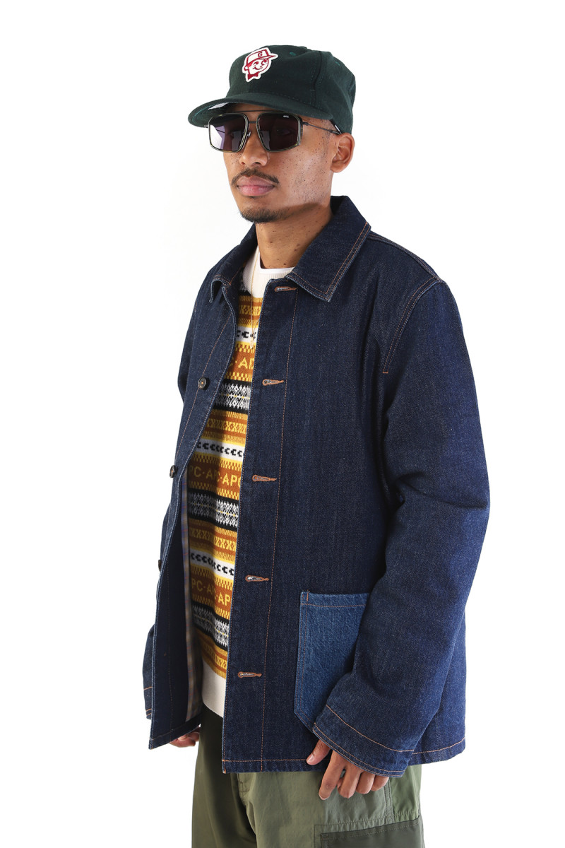 Veste anthonin Washed indigo