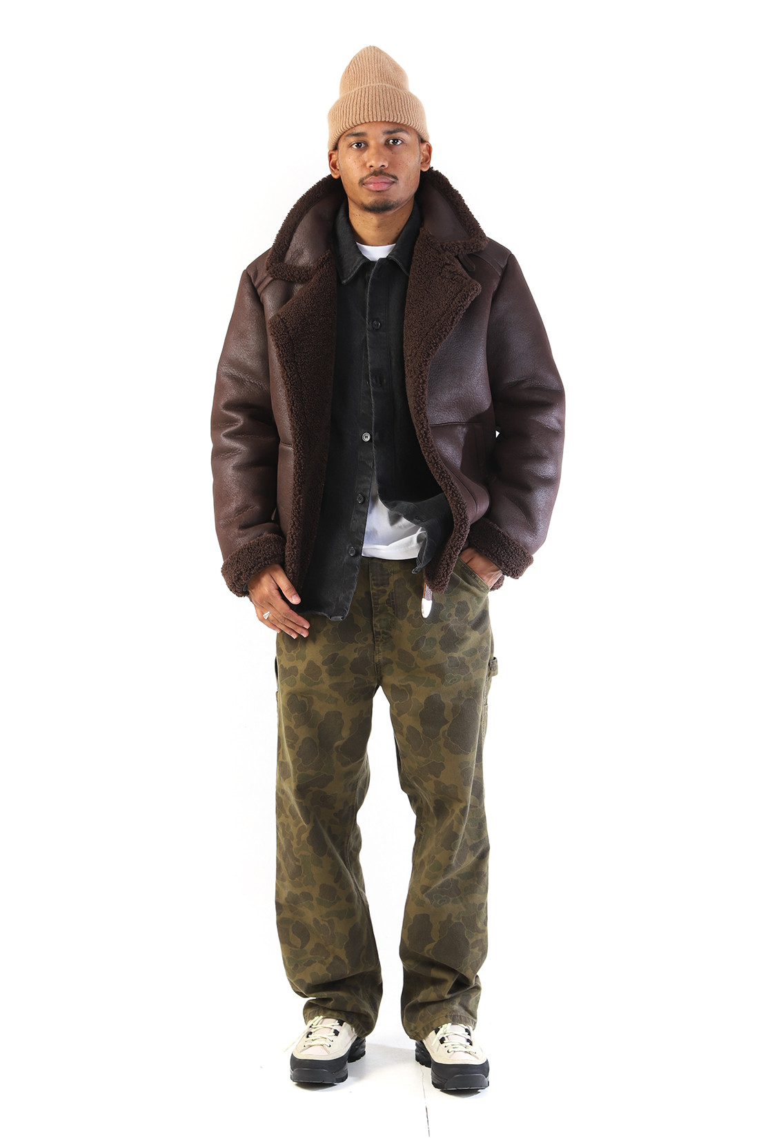 Blouson finn Dark brown