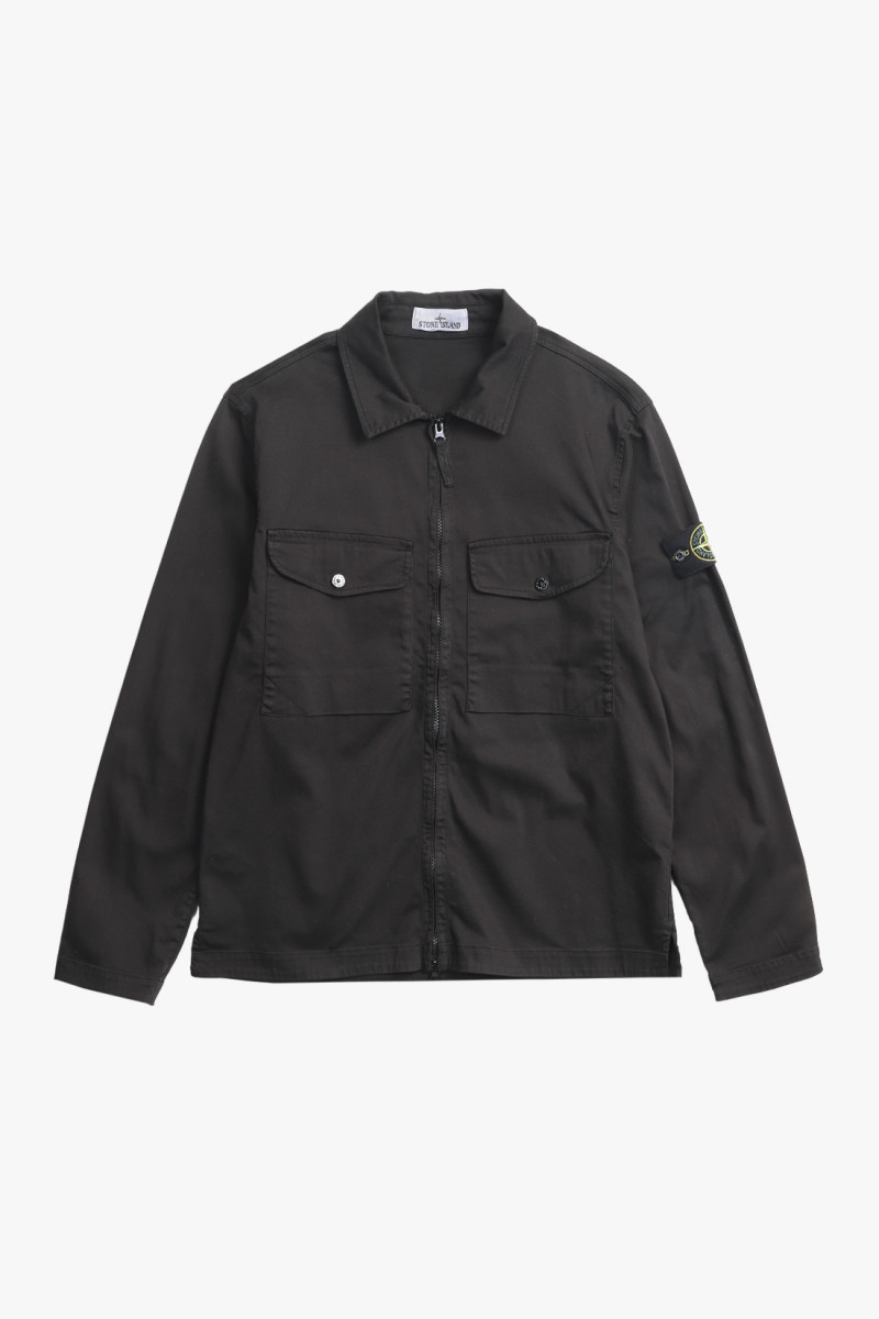 12808 overshirt v0029 Nero