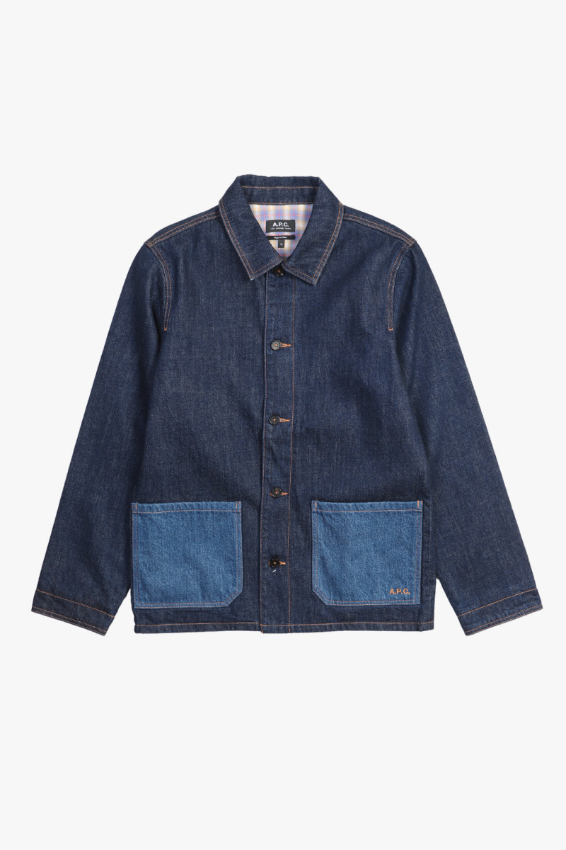 Veste anthonin Washed indigo