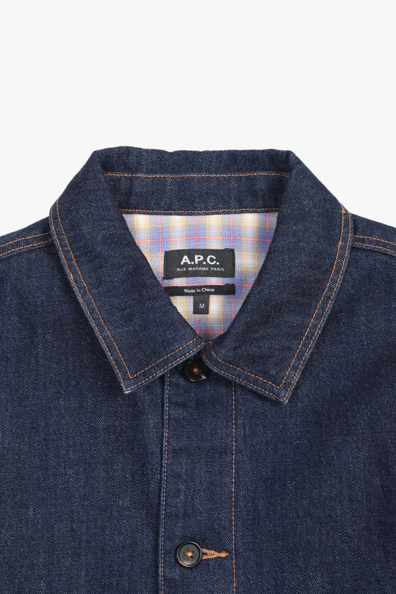 Veste anthonin Washed indigo