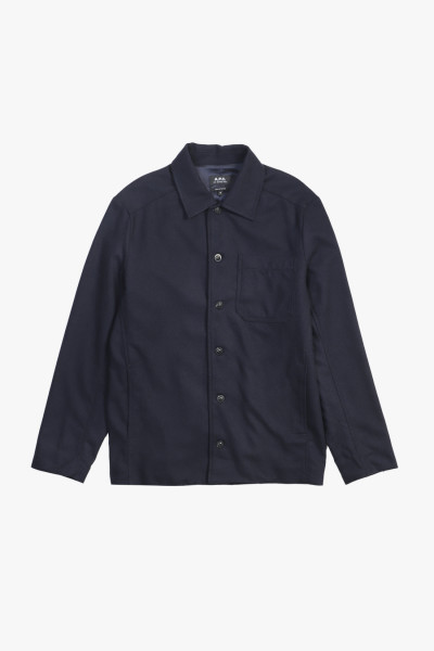 A.p.c. Veste jamie Heather marine - GRADUATE STORE