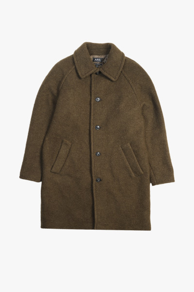 A.p.c. Manteau gaston Military kaki - GRADUATE STORE