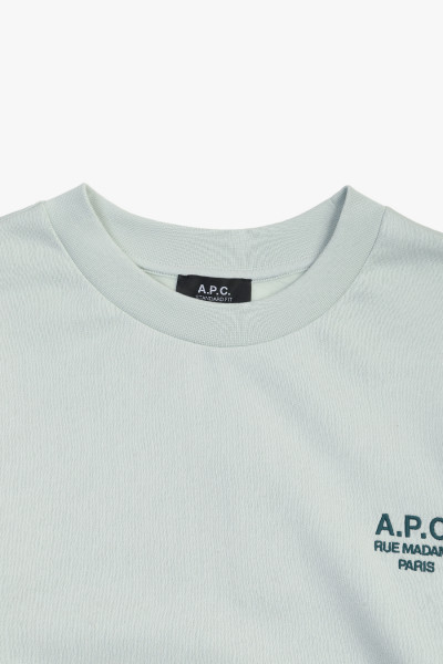 A.p.c. Sweat standard rue madame Light green/green - GRADUATE STORE