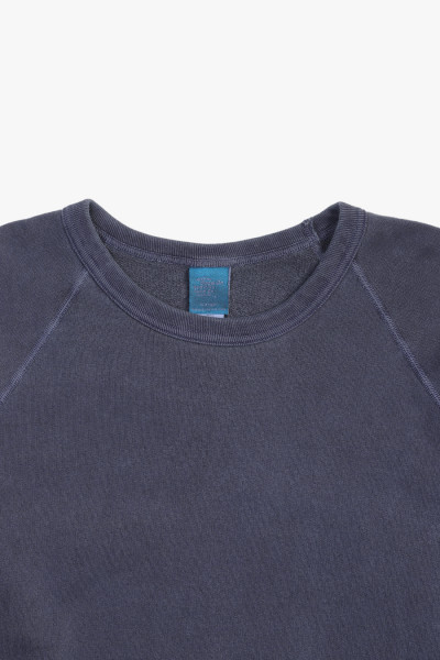 Good on Raglan crew sweat P-navy - GRADUATE STORE