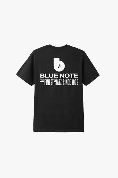 Butter x blue note Finest logo tee Black - GRADUATE STORE