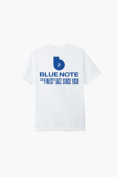 Butter x blue note Finest logo tee White - GRADUATE STORE