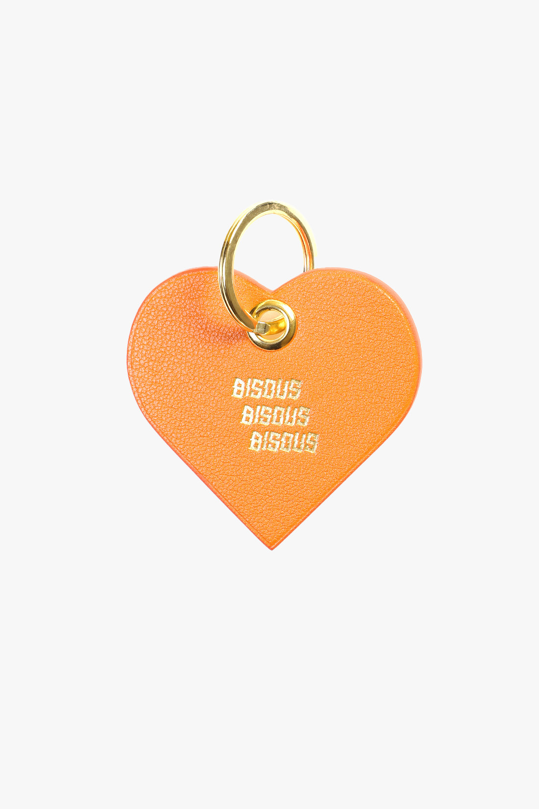 Keyring coeur Orange