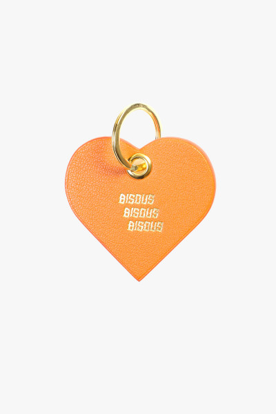 Keyring coeur Orange