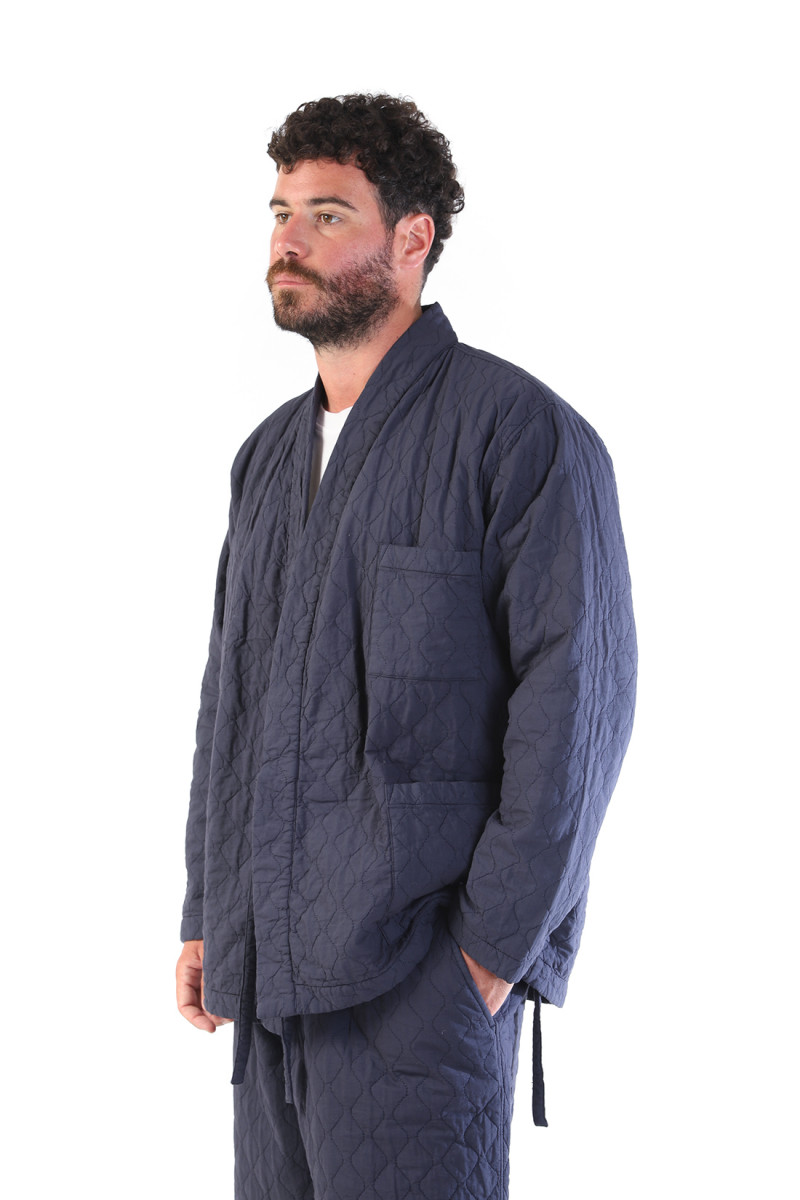 Kyoto work jacket quilted Dark navy