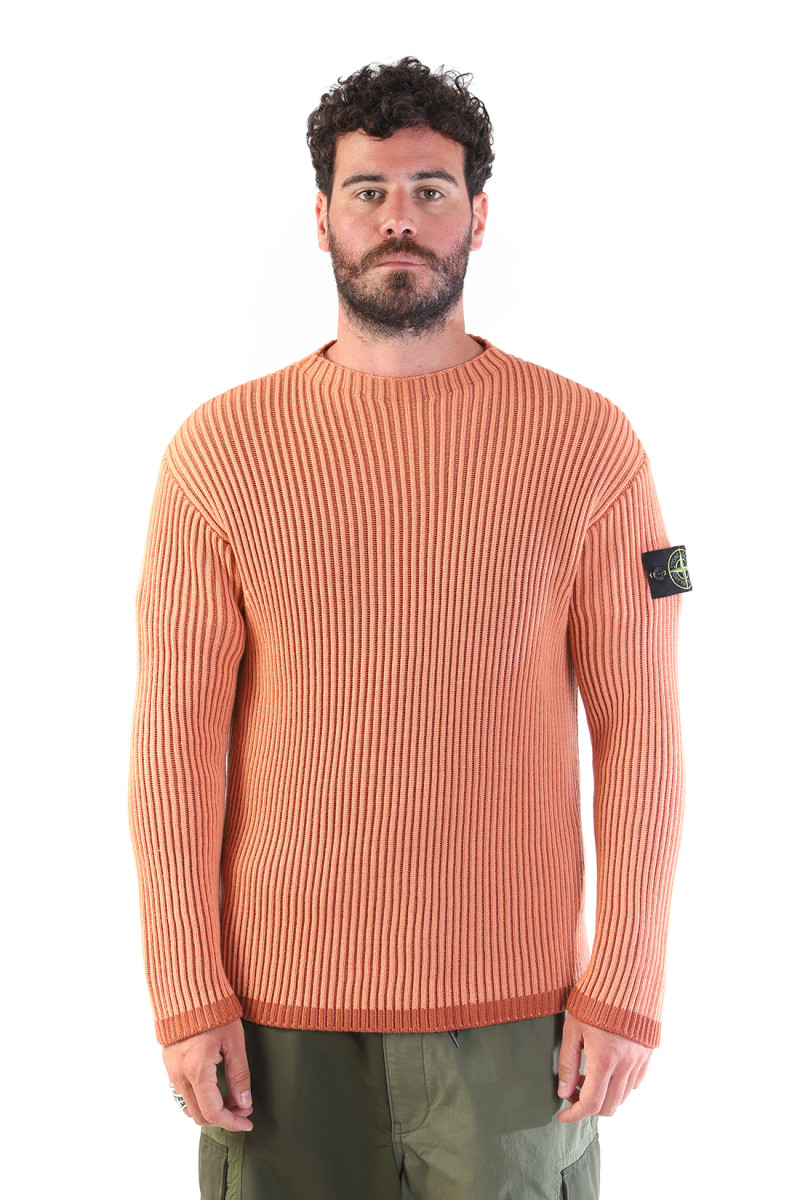 532c1 knit sweater v0032 Arancio