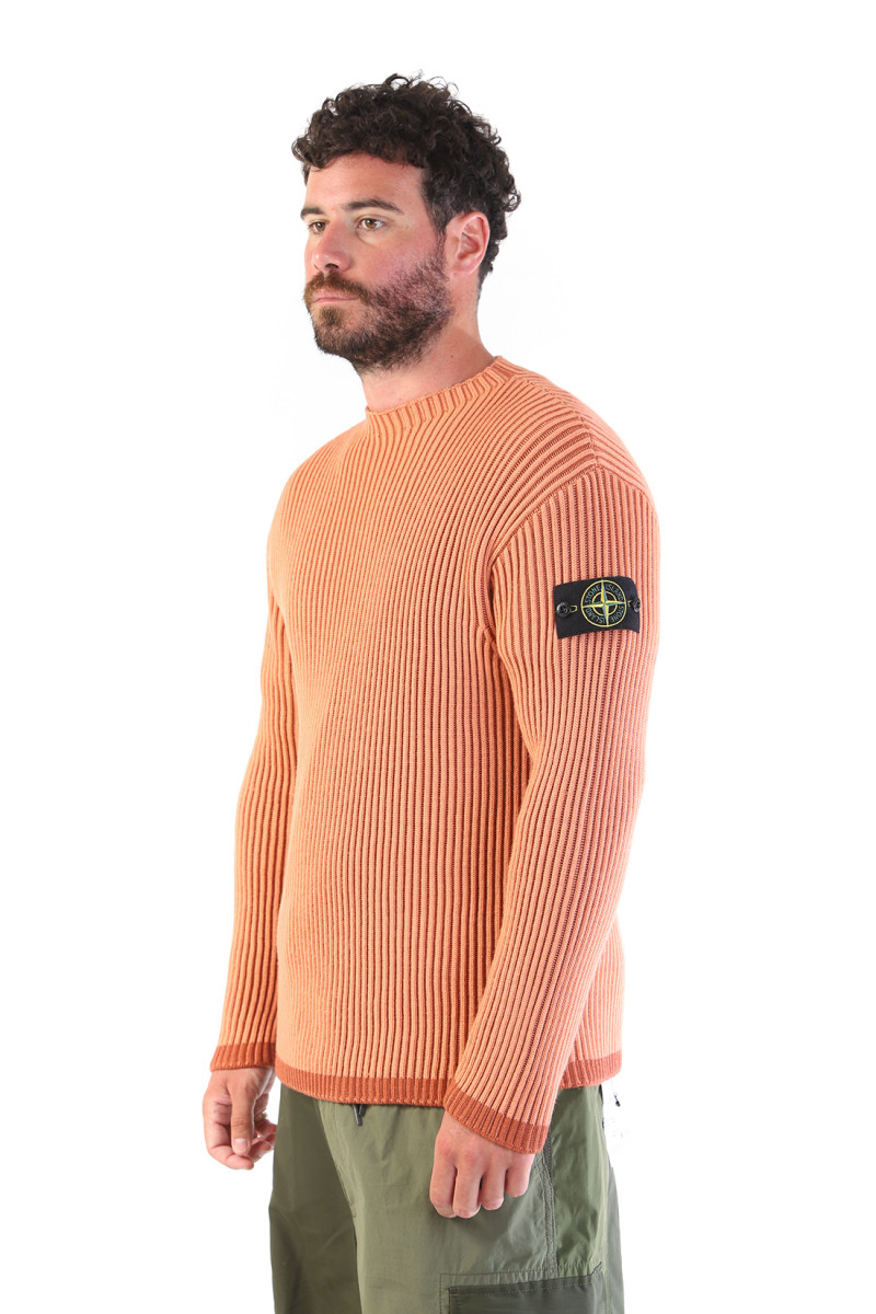 532c1 knit sweater v0032 Arancio