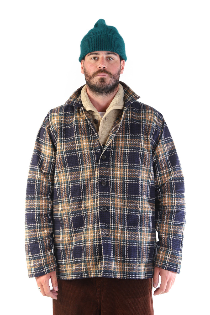 Easy jacket lake cotton Navy/green