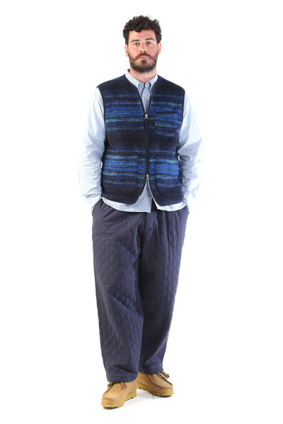 Zip gilet mississippi fleece Blue