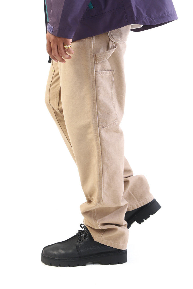 Double knee pant Peanut aged canvas