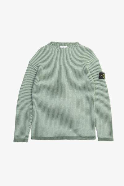 Stone island 532c1 knit sweater v0055 Salvia - GRADUATE STORE