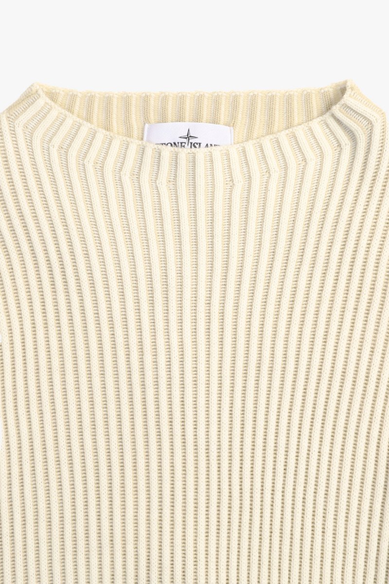 532c1 knit sweater v0099 Bianco naturale