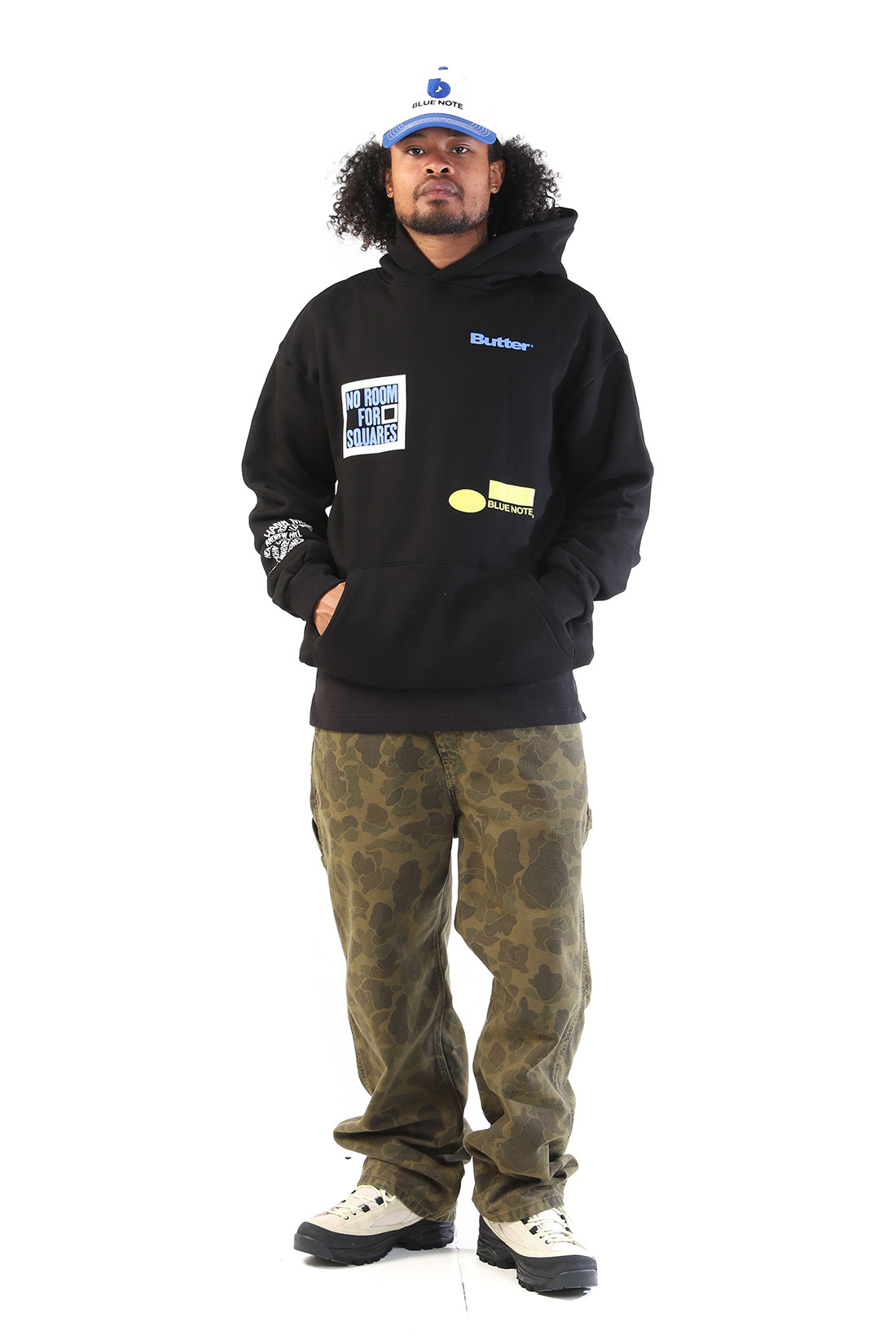 Mobley pullover hood Black