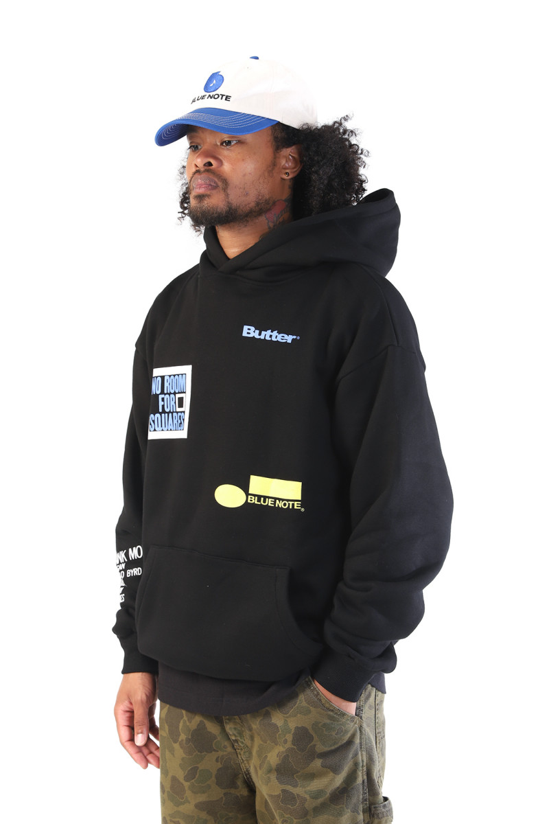 Mobley pullover hood Black