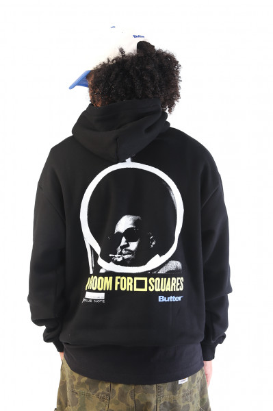 Butter x blue note Mobley pullover hood Black - GRADUATE STORE