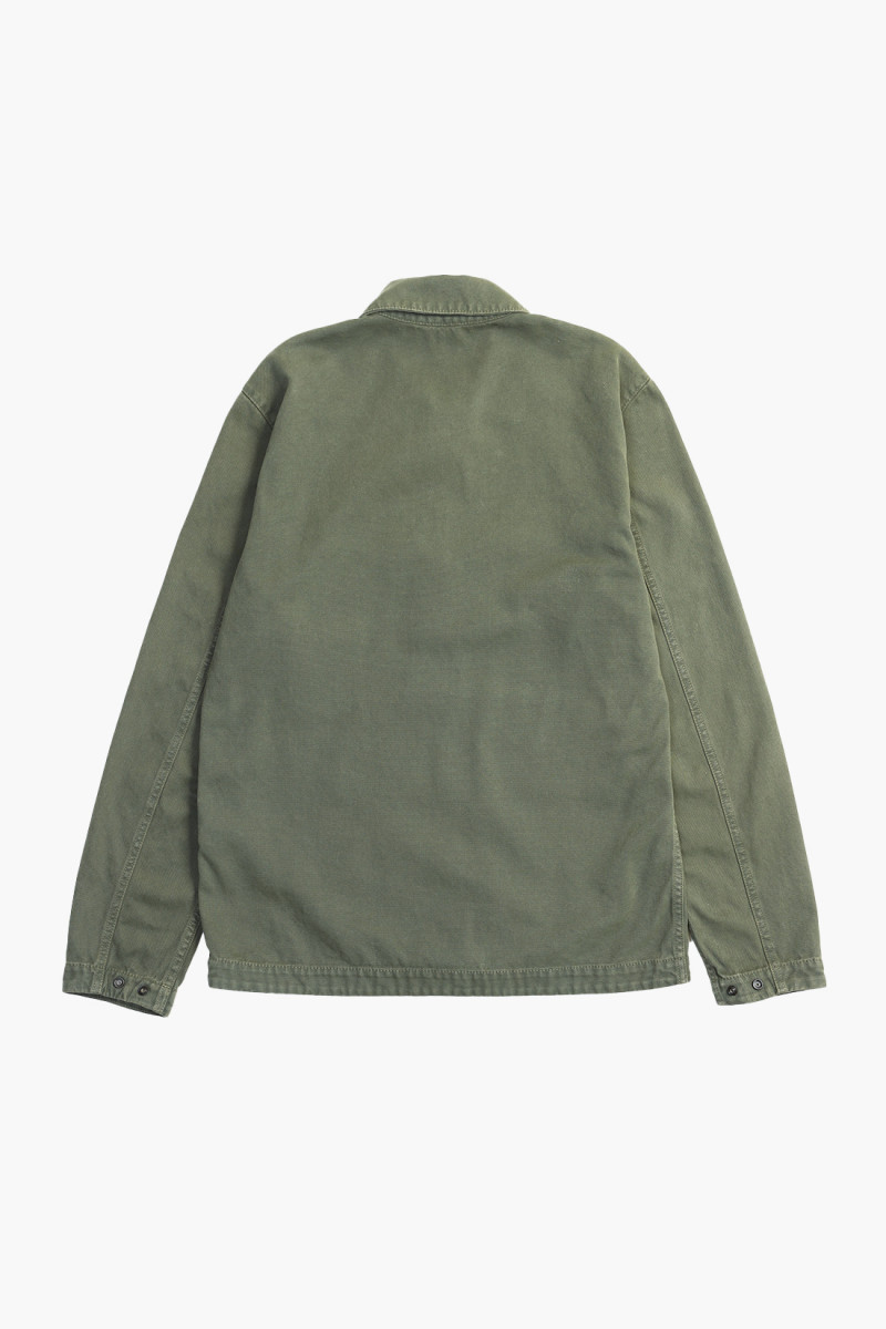 11501 overshirt canvas v0159 Muschio