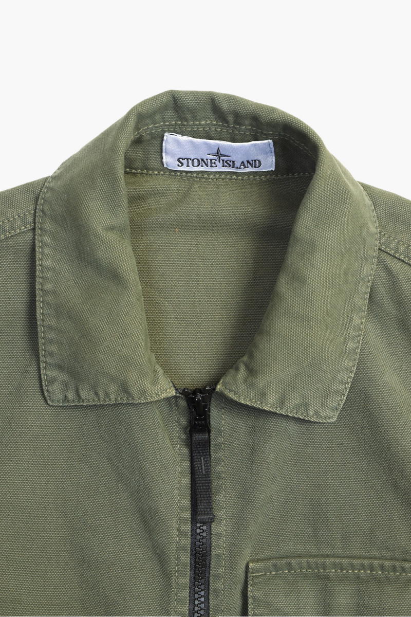 11501 overshirt canvas v0159 Muschio