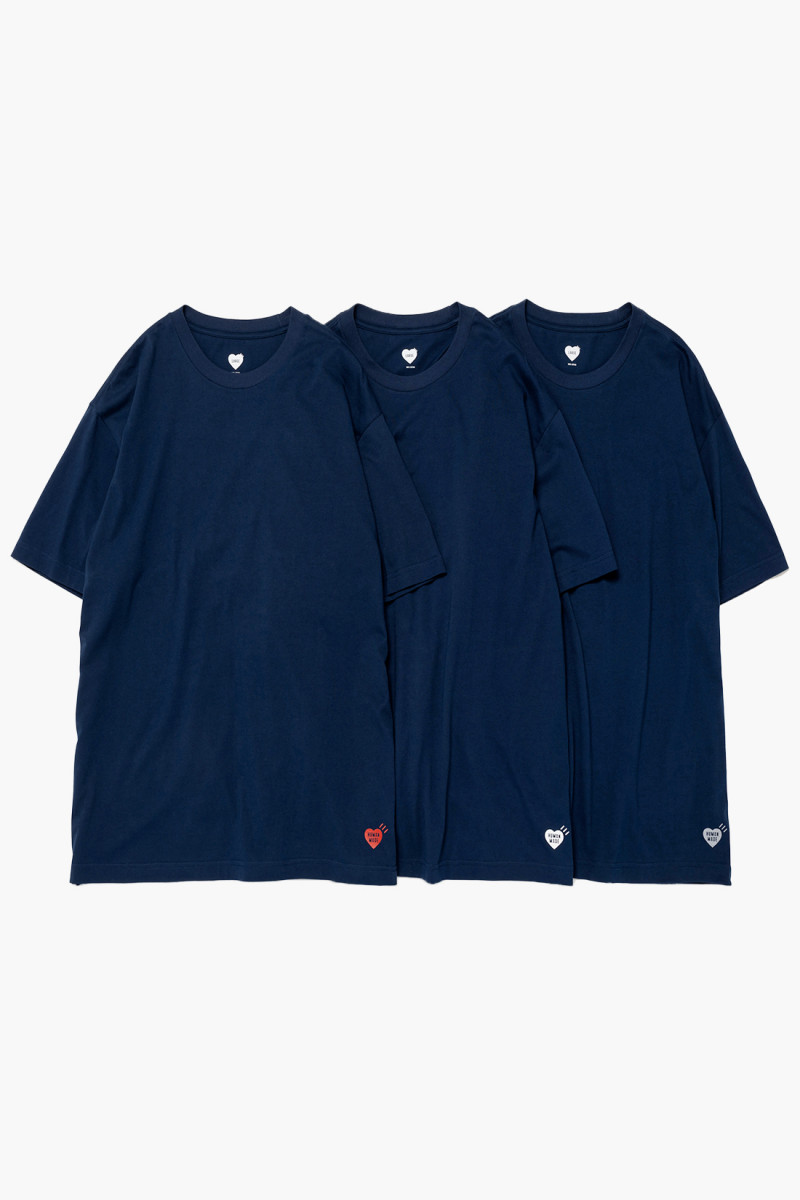 3-pack tee set hm28cs048 Navy