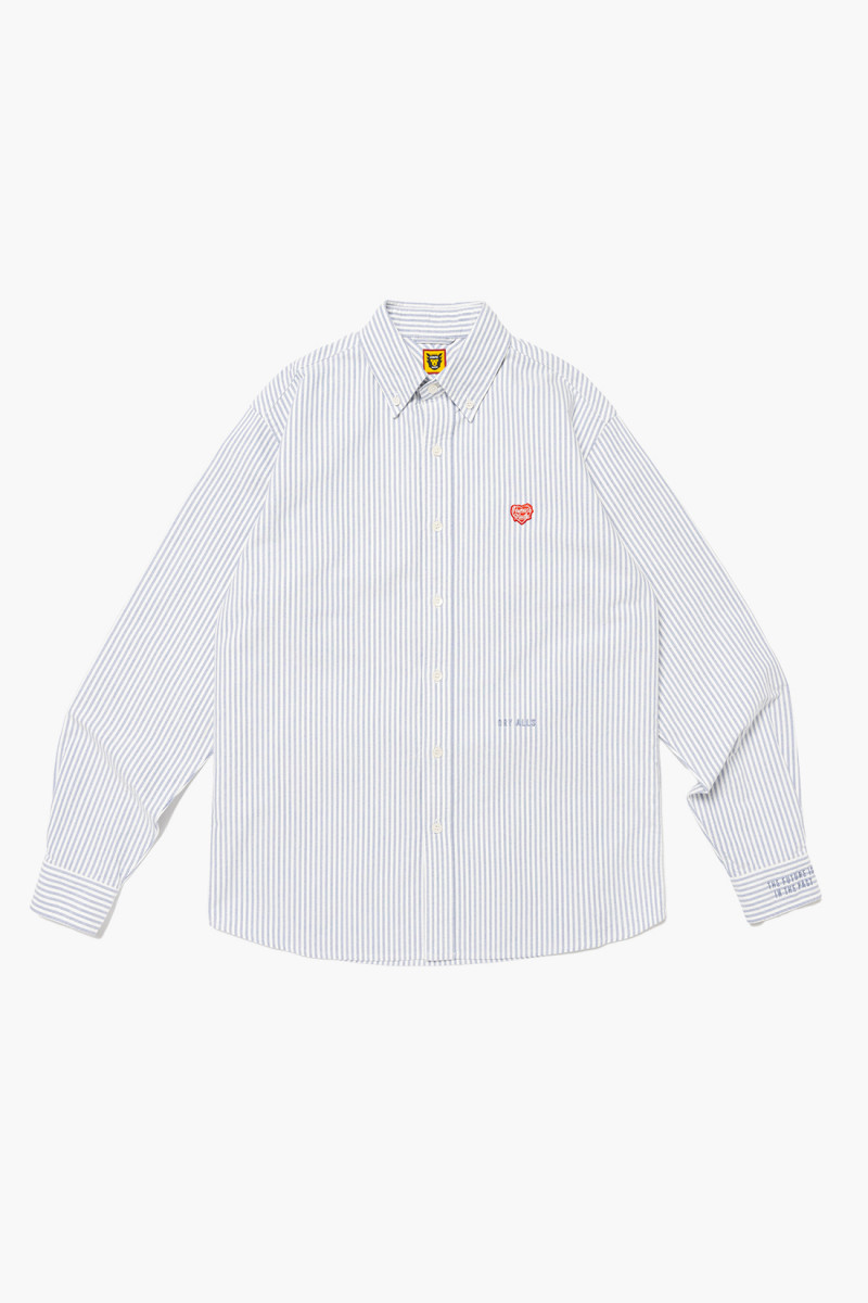 Striped oxford bd shirt Blue