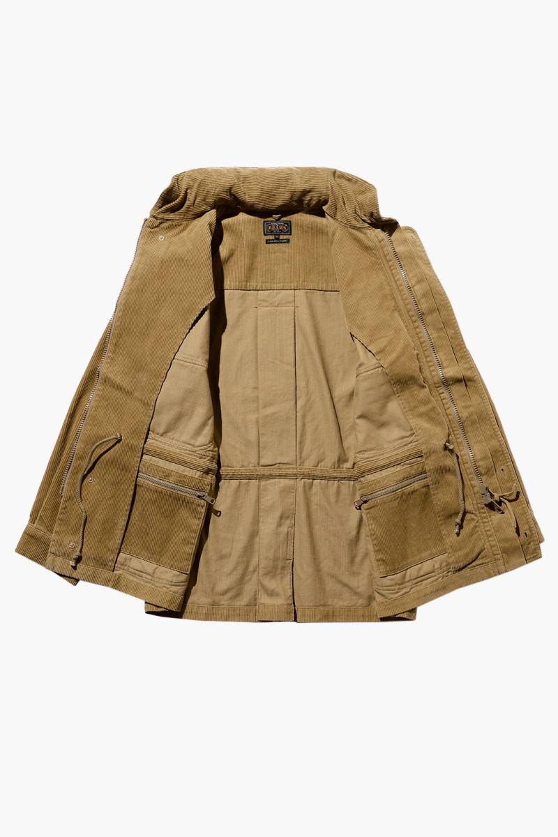 Field coat corduroy Khaki 24