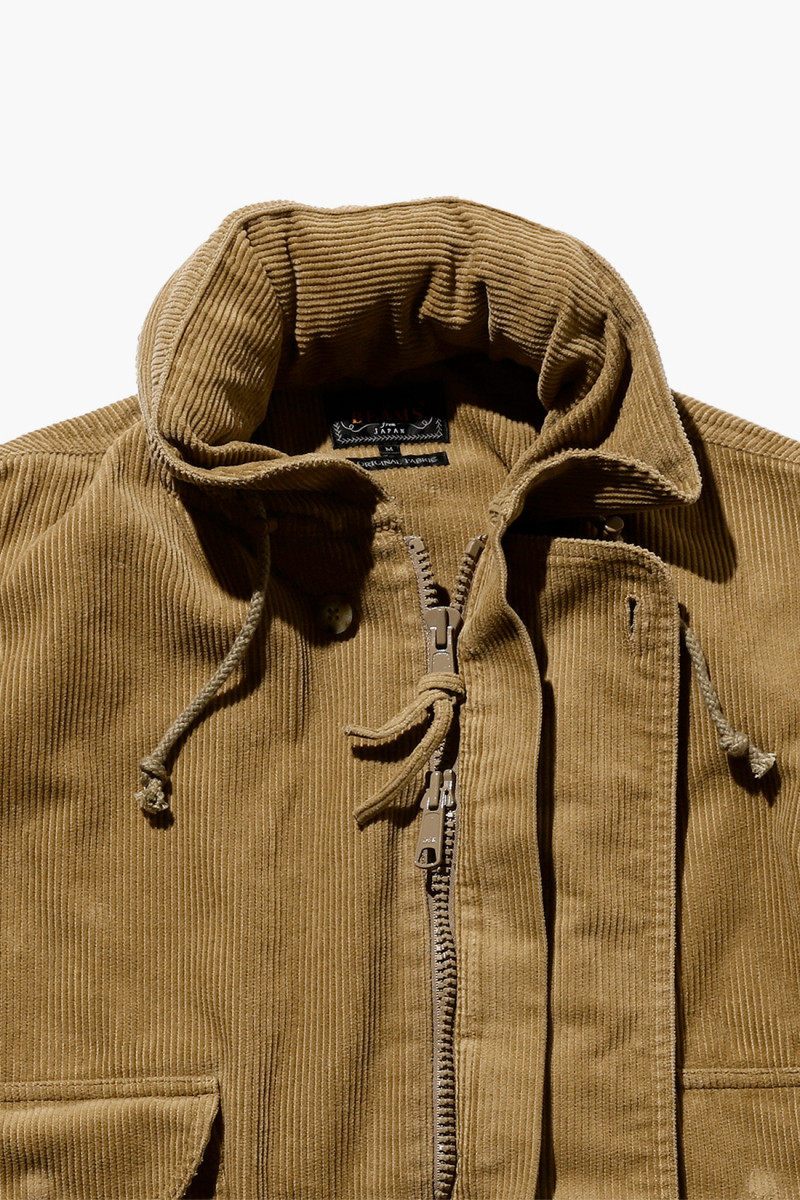 Field coat corduroy Khaki 24