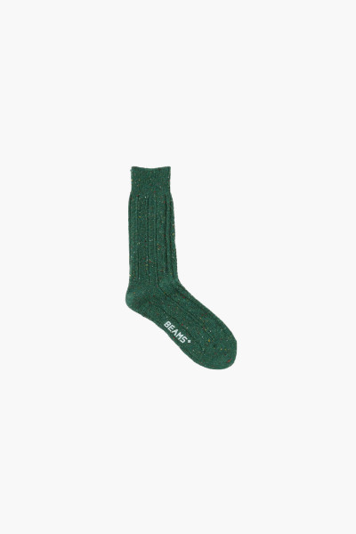 Cable nep crazy socks Green