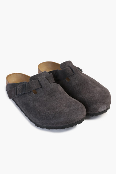 Birkenstock Boston bs Velvet grey - GRADUATE STORE